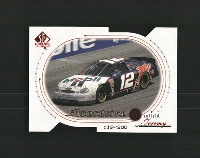 Jeremy Mayfield 1999 SP Authentic #44 Overdrive #/200 Penske-Kranefuss - Image 1 of 2