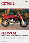 Clymer Repair Mechanic Manual for 1997-2009 Honda XR CRF 50 70 M319-3