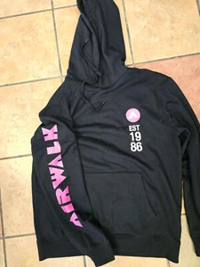 Airwalk Kapuzenpullover schwarz-rosa XL - Bild 1 von 6
