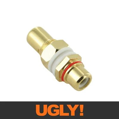 RCA Terminal Red for use with custom wall plates - image 1 of 2