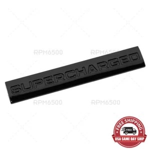 Range Rover Supercharged Blackout Letter Car Sport Liftgate Logo Emblem Badge - Picture 1 of 5