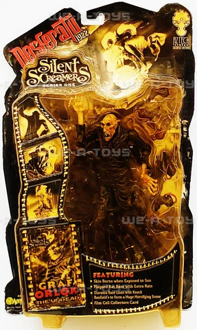 Silent Screamers Series 1 Nosferatu 1922 Graf Orlok the Undead Figure AZTech NEW Cover