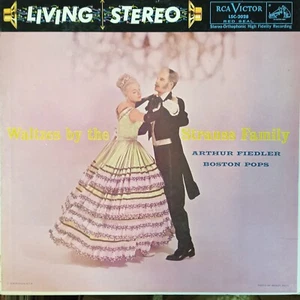 RCA LIVING STEREO LSC-2028 SHADED DOG* WALTZES BY STRAUSS FIEDLER 1S/2S B2/C2 NM - Picture 1 of 3