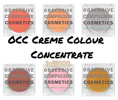 OCC Concentrado de Cor Creme TAMANHOS COMPLETOS! Rosto, olhos, lábios, bochechas ☆ Escolha a cor - Imagem 1 de 2