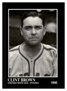 1991 Conlon Collection TSN #132 Clint Brown - Picture 1 of 2