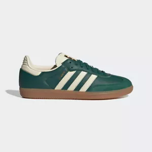 New Adidas Women's Samba OG Shoes - Collegiate Green (IE0872) - Picture 1 of 5