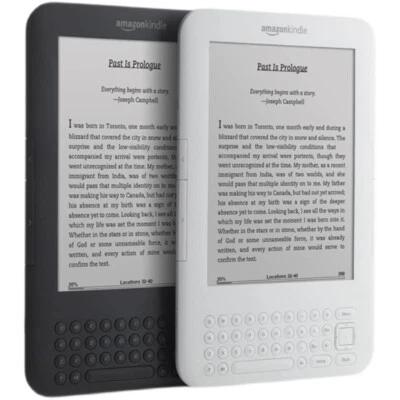 Amazon Kindle 3 eBook Reader - Read Aloud Feature - Image 1 of 4