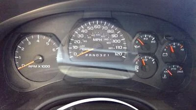 Medidor de velocímetro usado se adapta a: Chevrolet Trailblazer 2006 grupo de EE. UU. sin Sport por Foto 1 de 4