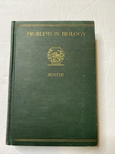 Probleme in der Biologie von George Hunter Vintage Wissenschaft Bildung HC Lehrbuch 1931 - Bild 1 von 8
