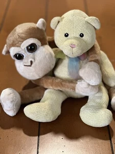 Lote de 2 osos y monos vintage  - Imagen 1 de 11
