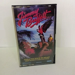 Jimmy Buffett Cassette Vintage 1985 Songs You Know By Heart Greatest Hits Rock - Picture 1 of 4