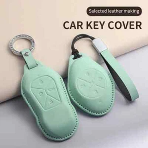 Ultrathin PU Leather Car Key Case Cover For Xiaopeng Xpeng P5 P7 G3 G6 G9 G3i - Picture 1 of 19