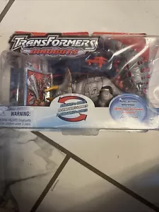 2002 Hasbro Transformers DINOBOTS - TRICERADON & SLAPPER ..NEW/SEALED! - Picture 1 of 5