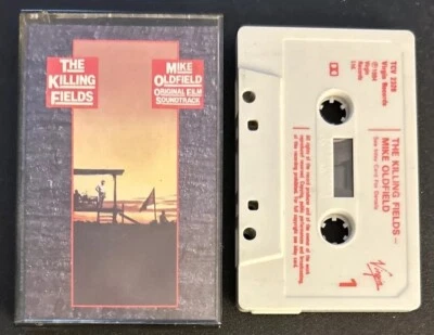 Mike Oldfield Killing Fields Soundtrack Cassette Tape (Virgin Records 1984 Used) Foto 1 de 4