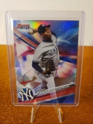2017 Bowman's Best Aroldis Chapman New York Yankees #45 - Image 1 of 2