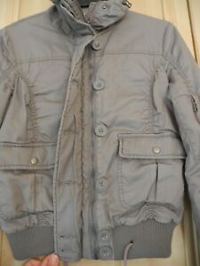 C&A leichte Jacke Khaki Bomber Damen Teenager Mantel EUR40 UK6 bis UK8
