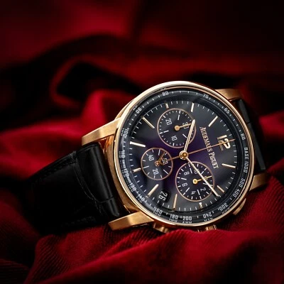 Audemars Piguet Code 11.59 Chronograph 18k Rose Gold Purple 26393OR.OO.A002KB.02 - Image 1 of 4