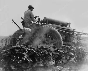 Farmer Riding Tractor Professional Photo Lab Reprint - Picture 1 of 1