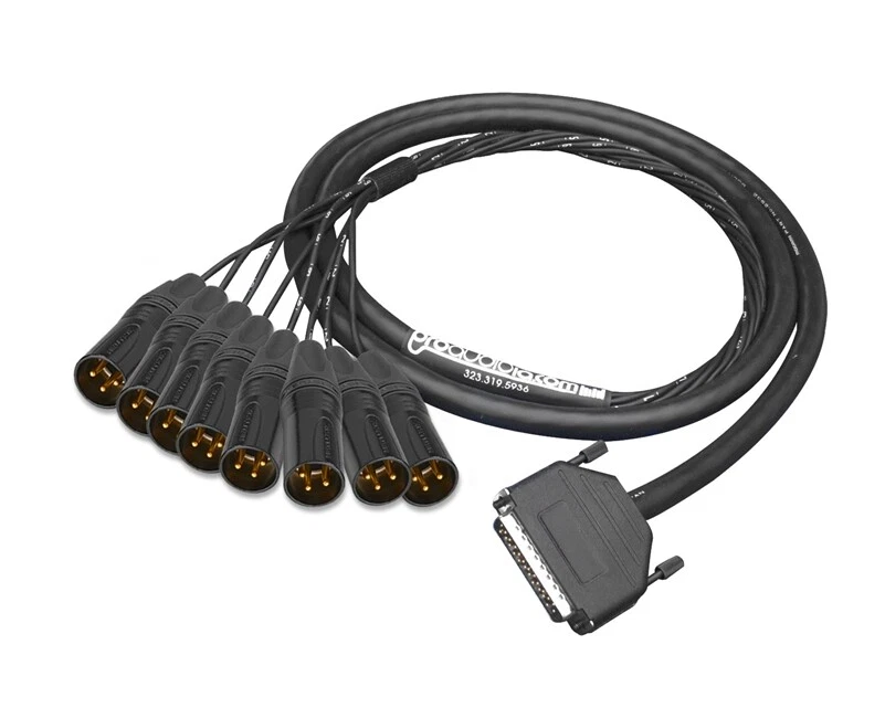 Rush Order Analog DB25 to XLR-M | Mogami 2932 & Neutrik Gold | Standard | 15 FT - Image 1 of 1