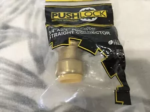 PushLock 3/4" x 3/4" Steckverbinder gerade PEX, CPVC oder Kupfer UPSC34 - Bild 1 von 5