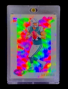 SAM DARNOLD ROOKIE WHITE REFRACTOR SP Insert Base Silver Non Auto - SEAHAWKS - Picture 1 of 6