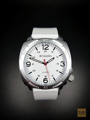 Columbia Delta Ridge White CSS17-003 Quartz 50m Men's Wristwatch RRP £85 - Image 1 of 4