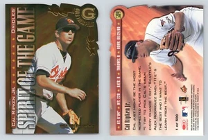 CAL RIPKEN 1998 Donrus Spirit of the Game Gold Press Proof /500 SSP  - Picture 1 of 1