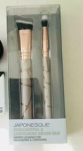 Japonesque Highlight & Contouring Brush Duo - Juego de brochas de maquillaje - Imagen 1 de 1