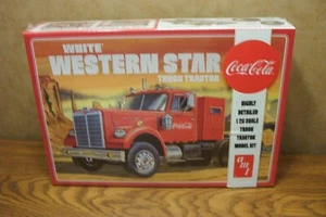 KIT DE CAMIÓN TRACTOR AMT COCA-COLA WESTERN STAR ESCALA 1/25 - Imagen 1 de 5