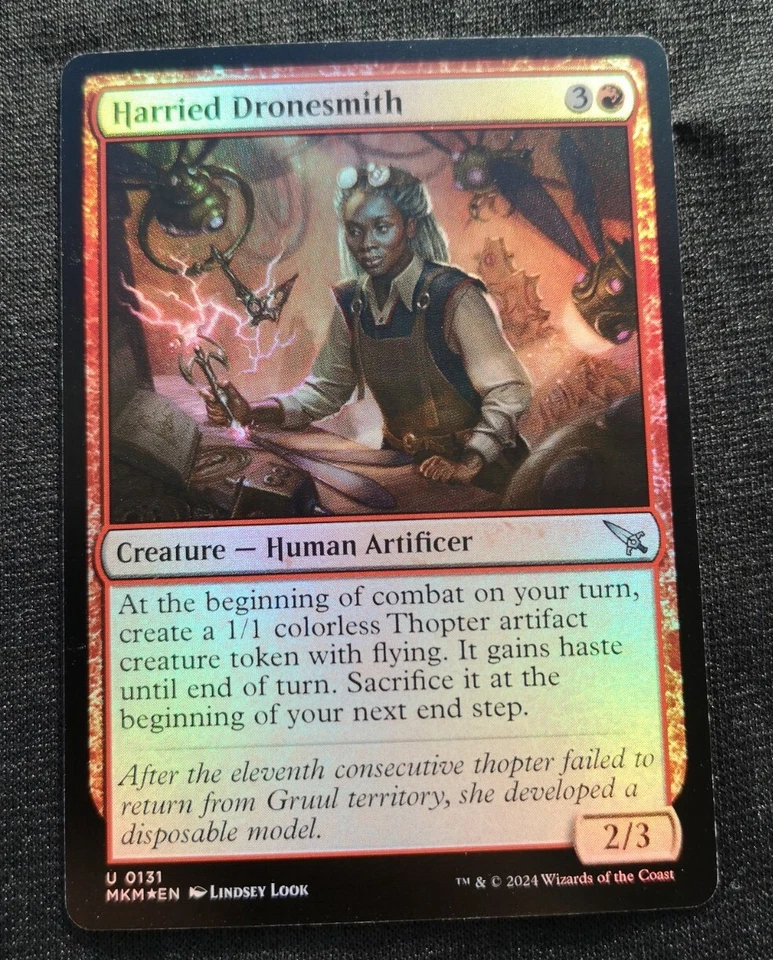 Harried Dronesmith - Foil - MKM - NM Unplayed - EN - 0131 - Image 1 of 1