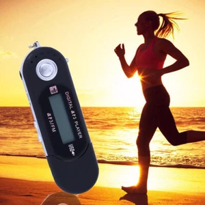 Portable USB Digital MP3 Player Music FM Radio LCD Screen Support 32G TF Card UK - Picture 1 of 16
