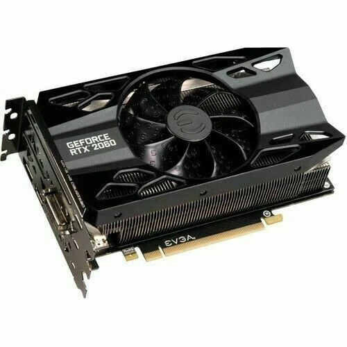 EVGA 06G-P4-2063-KR GeForce RTX 2060 XC Black Edition Gaming, 6GB GDDR6 - Image 1 of 1