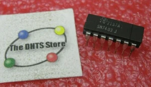 SN7403J Texas Instruments TTL IC Quad 2 Input NAND Gate 7403 Ceramic - NOS Qty 1 - Bild 1 von 1