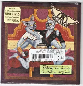 Aerosmith ~ Falling In Love Is Hard On The Knees ~ NEW SEALED Maxi-Single CD - Foto 1 di 2