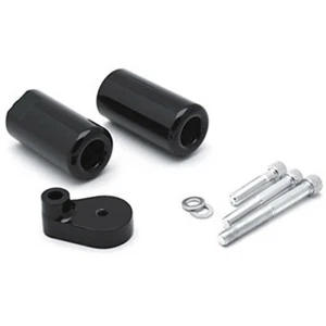 Black Frame Slider Crash Falling Protector For Yamaha YZF-R6 YZF R6 2008-2016 - Foto 1 di 2