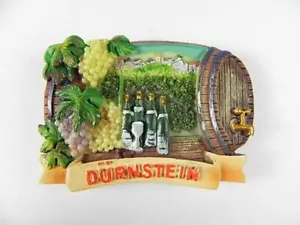 Dürnstein Wein Weinfaß Österreich Souvenir Magnet Poly 3D Optik,6,5 cm,Austria - Bild 1 von 2
