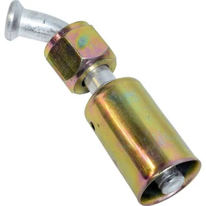 BEADLOCK A/C FITTINGS, CRIMP FEMALE FLARE 45 DEGREE #6 NUT, #6 HOSE 35B1111 - Picture 1 of 1