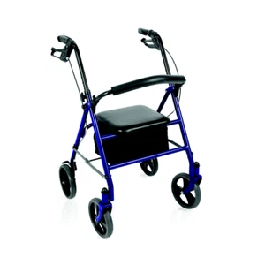 Mopedia Teti Faltbarer Rollator für ältere Menschen mit Behinderung, 4 Räder Bla - Bild 1 von 4