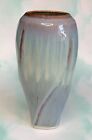Bill Campbell Twisted Drip Glaze Art Pottery Vase  9 inch Signed