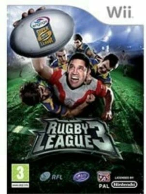 Rugby League 3 Nintendo Wii PAL UK EXCELLENT Condition DISC (NM) - Image 1 of 4