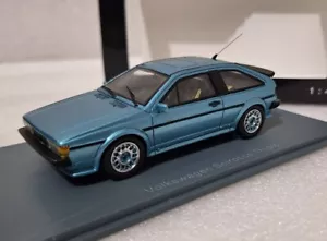 VW Volkswagen Scirocco II Tropic 1986 Turquoise Met 1:43 Neo NEO43041 RARITY!! - Picture 1 of 12