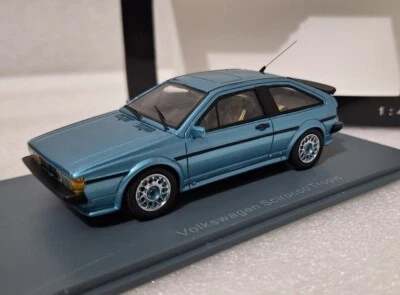 VW Volkswagen Scirocco II Tropic 1986 Turquoise Met 1:43 Neo NEO43041 RARITY!! - Image 1 of 4