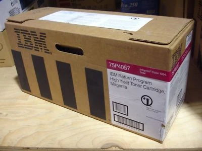 IBM 75P4057 magenta toner cartridge for the Infoprint Color 1354 and 1464 - Image 1 of 3