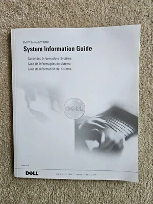 Dell Latitude D800 System Information Guide Manual (Paperback, 2004) - Image 1 of 4