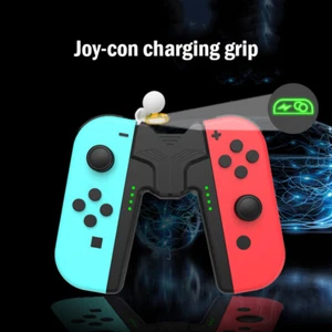 Charging Station Gaming Grip Handle Controller For Nintend Switch Joy-Con Ho* _j - Picture 1 of 6