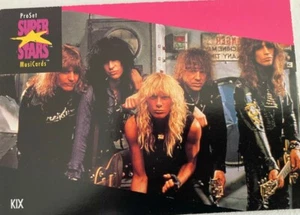 Kix, ProSet Super Stars MusiCards (Card #198) - Picture 1 of 2