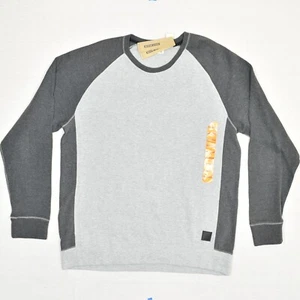 NEW DKNY Jeans Men's Pullover Sweatshirts Crew Neck Cotton Blend Gray Size 2XL - Picture 1 of 8