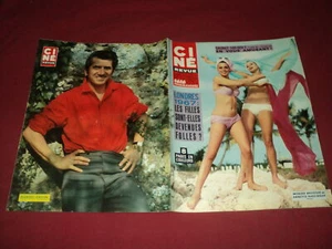 #CINE REVUE - 1967/41 DANIEL GELIN BRIGITTE BARDOT CECILE AUBRY DENEUVE BURTON - Picture 1 of 1