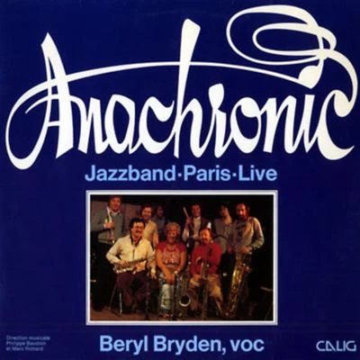 ANACHRONIC JAZZ BAND Paris Live BERYL BRYDEN Calig Records VINYL RECORD LP  - Image 1 of 2