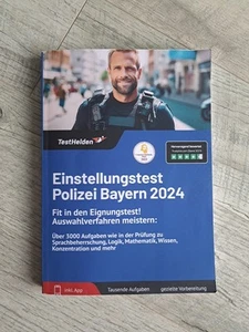 Einstellungstest Polizei Bayern 2024 Test Helden Auswahlverfahren Eignungstest - Bild 1 von 1